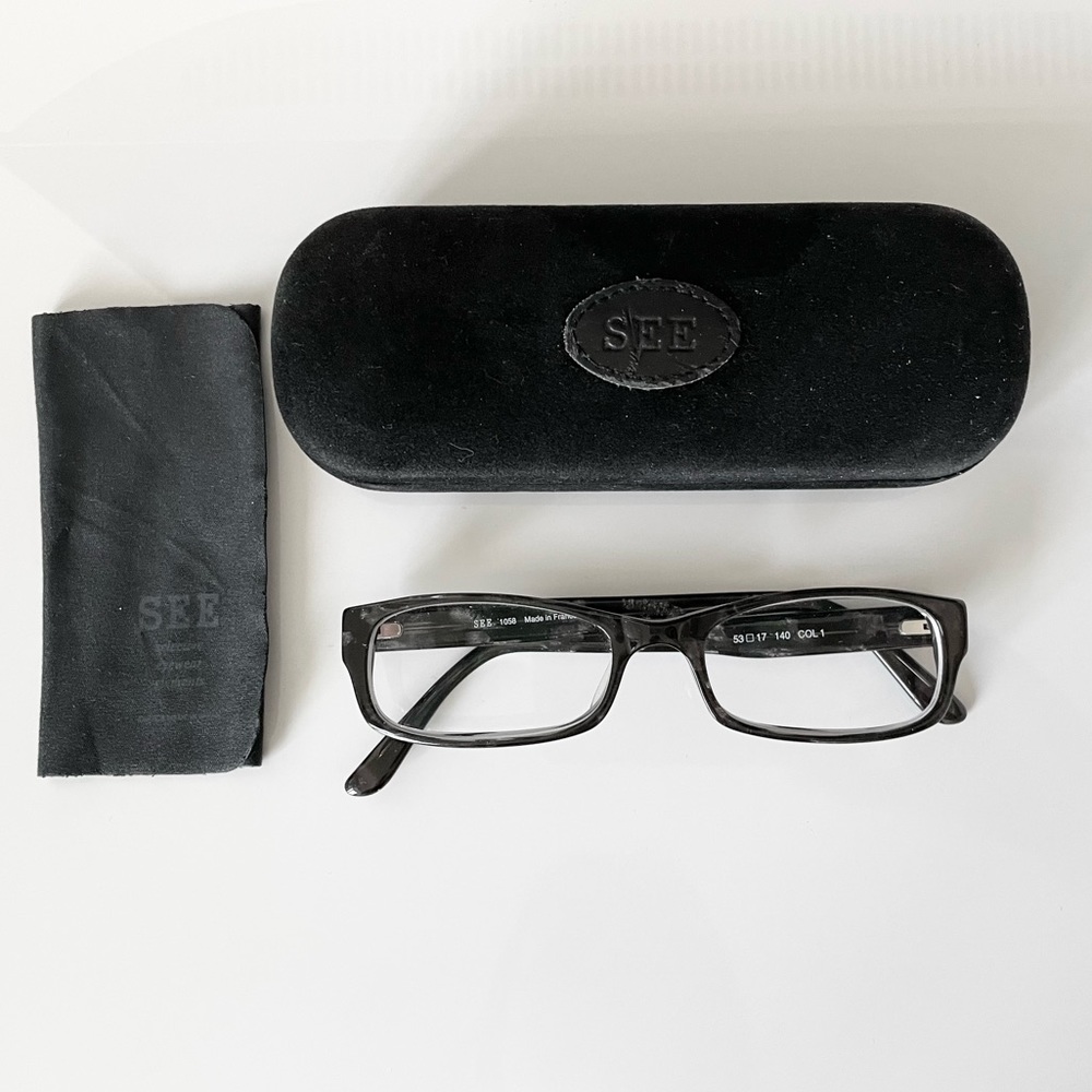 SEE | Black Frame Eyeglasses